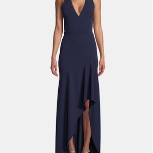 Betsy Adam Navy Blue Bridemaid Dress